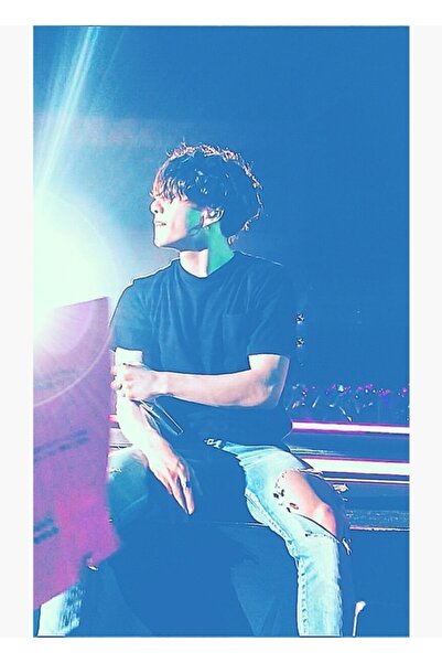 Universal Poster decorativ din lemn Jungkook Kod5338