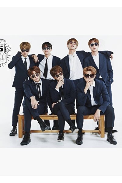 Universal Διακοσμητική Ξύλινη Αφίσα Πίνακα Bangtan Sonyeondan Κωδικός3008