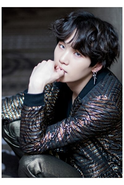 Universal Bbmas - Ξύλινη Διακοσμητική Αφίσα Τραπεζιού Suga Κωδ.4265