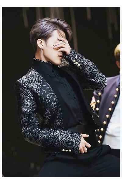 Universal Poster decorativ din lemn Jimin Code5751