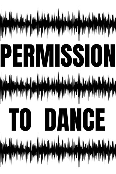 Universal Άδεια για χορό με μουσική Ξύλινη διακοσμητική αφίσα για το γραφείο ...