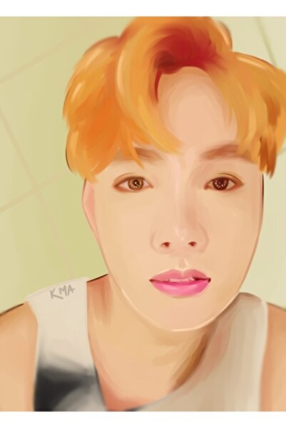 Universal Hoseok Ξύλινη Διακοσμητική Αφίσα Τέχνης Κωδικός5637