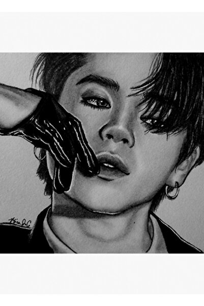 Universal Γάτα του δρόμου Jimin Ξύλινη διακοσμητική αφίσα με κωδικό 3066