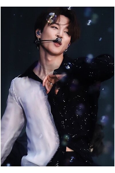 Universal Jimin Tablo Ξύλινη Διακοσμητική Αφίσα Κωδικός5743