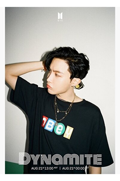 Universal Декоративен дървен плакат за маса J-hope Dynamite Код3763