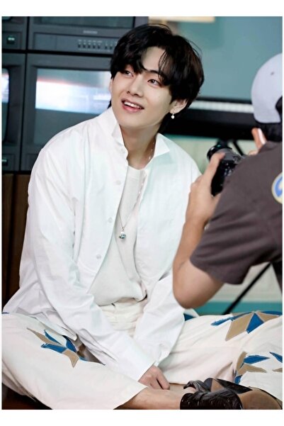 Universal Tablou decorativ din lemn Taehyung, Poster, Cod5235