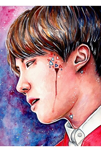 Universal Παιχνιδιάρης |   J-hope Ξύλινη Διακοσμητική Αφίσα Τραπεζιού Κωδ.3597