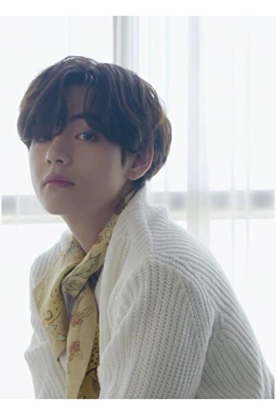 Universal Tablou decorativ din lemn Taehyung, Poster, Cod5174