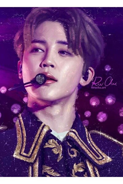 Universal 180920 Ly - Poster decorativ din lemn Jimin Tablo Cod3139