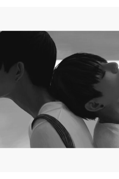 Universal Tae+kook Ξύλινη Διακοσμητική Αφίσα Τραπεζιού Κωδ.5070