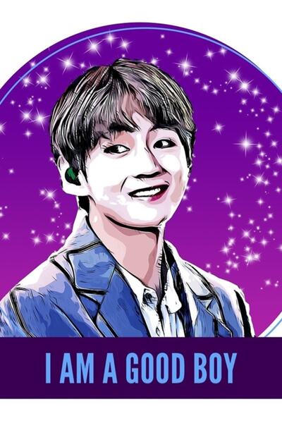 Universal Numele meu este V și sunt un băiat cu stil Tablou Poster din lemn D...