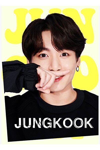 Universal Poster decorativ din lemn Jungkook Kod5323