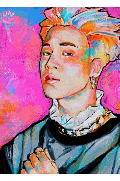 Universal Bts Jimin Butter Tablou digital Poster decorativ din lemn Cod923