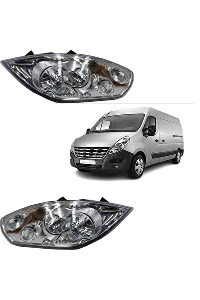 Genel Markalar Renault Master Iıı Sağ&sol Far Takımı 2 Adet Motorsuz