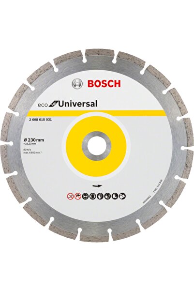 Bosch - Ekonomik Seri Genel Yapı Malzemeleri Için Elmas Kesme Diski 230 Mm