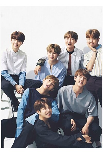 Universal Poster decorativ din lemn Bts Tablo Cod5948