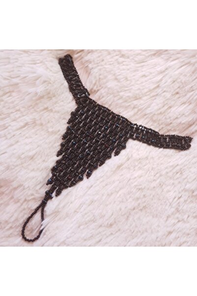 Handmade By HLY Handmade Black Color Crystal Stone Şahmeran