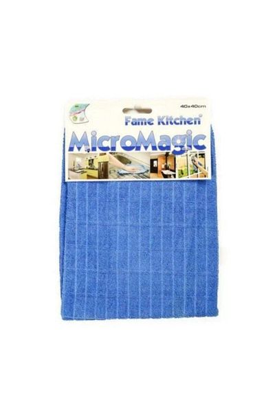 Fame Kıtchen ميكروماجيك 4 قطع قماش تنظيف مايكروفايبر 40×40 سم
