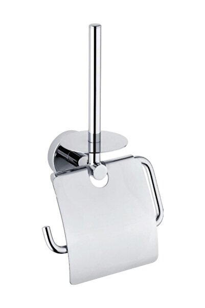 Defne Yedekli Tuvalet Kağıtlık Krom