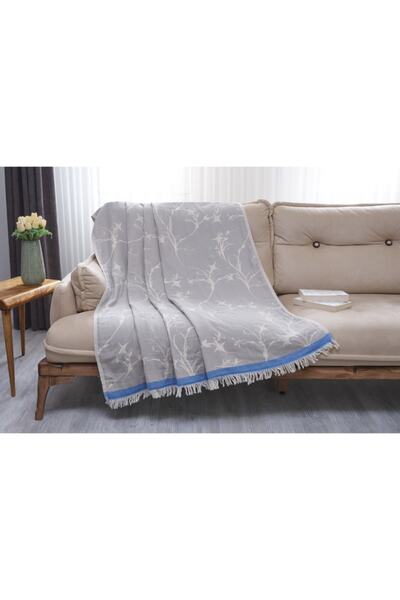 Gleam Atelier غطاء أريكة بوكاهونتاس، قماش مغسول قطن 100%، مقاس 130*200 سم،