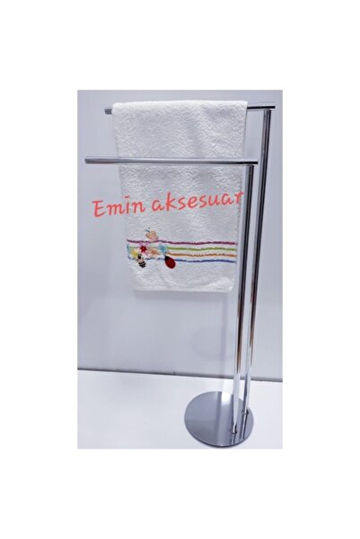 Defne Lüx Ikili Ayaklı Havluluk Krom