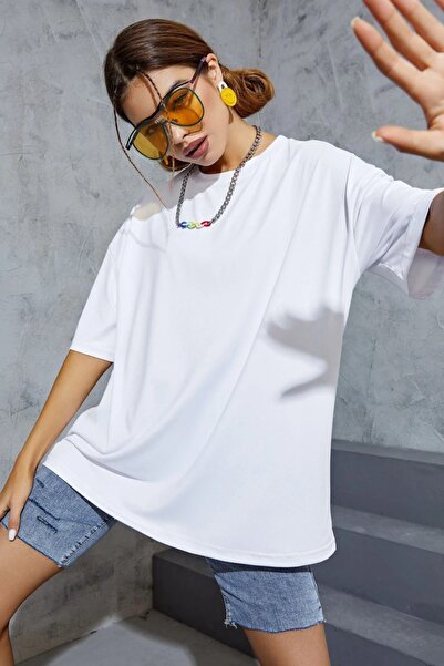 Harmandar Oversize Unisex Unprinted T-shirt