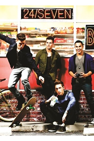 Universal Poster decorativ din lemn Big Time Rush
