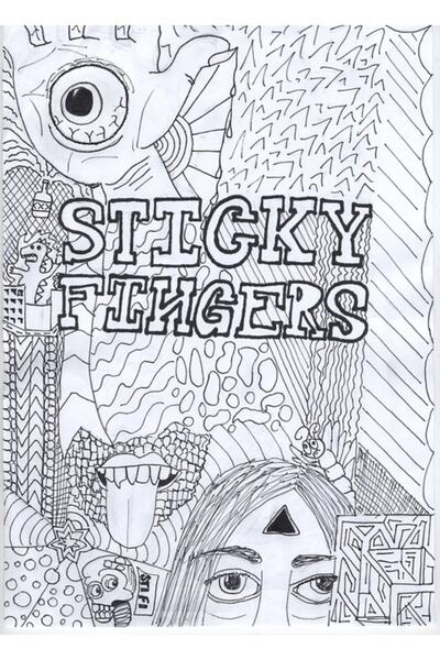 Universal Bandă adezivă pentru degete Poster pictat Poster din lemn decorativ