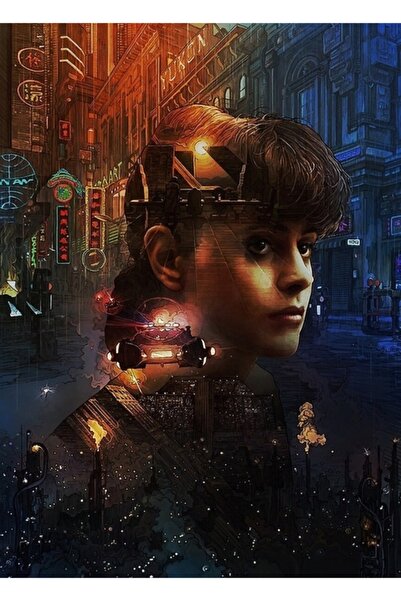 Universal Διακοσμητική ξύλινη αφίσα τέχνης Blade Runner