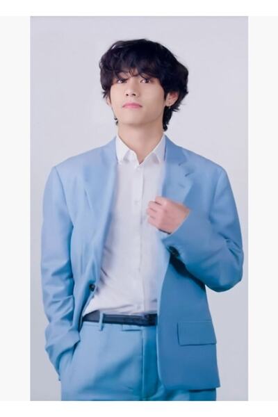 Universal Bts Taehyung Bts V Poster decorativ din lemn Cod2948