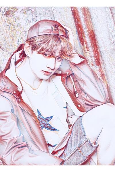 Universal Caiet Bts Jungkook, Poster din lemn decorativ, Cod2032