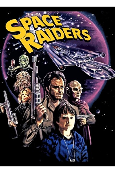 Universal Space Raiders Painting Wooden Poster Decorative