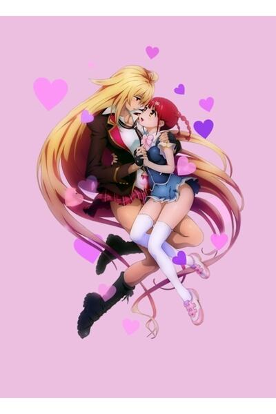 Universal Valkyrie Drive Painting Wooden Poster Decorative
