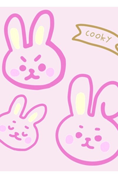 Universal Bt21 Cookie Jungkook Bts Ξύλινη αφίσα ζωγραφικής διακοσμητική διακο...