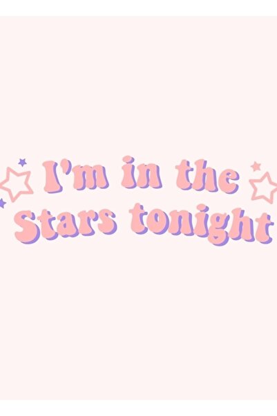 Universal Απόψε είμαι αστέρια Dynamite Bts Ροζ Ξύλινη Αφίσα Διακοσμητική Ξύλι...