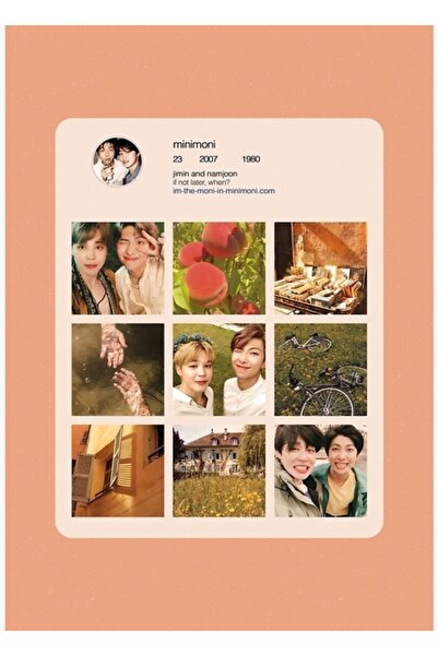 Universal Bts Mınımonı/mınjoon A5 Ξύλινη Ξύλινη Αφίσα Διακοσμητική Ξύλινη Αφί...