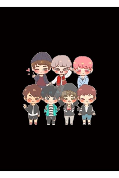 Universal Bts 4th Muster: Αυτοκόλλητα Ομάδας, Ξύλινη Αφίσα, Διακοσμητικό Κωδι...