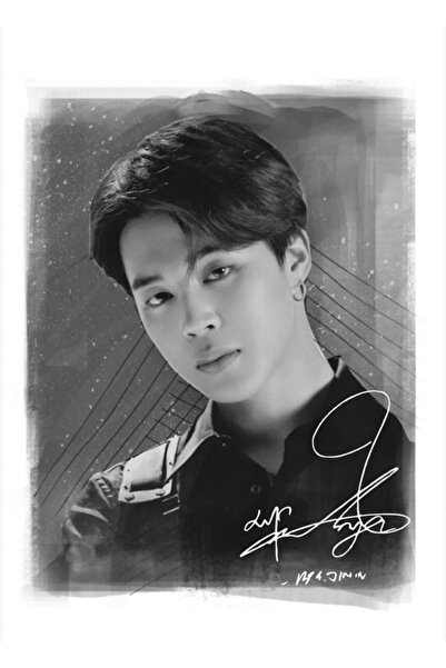 Universal Poster decorativ din lemn Jimin Bts Cod4956