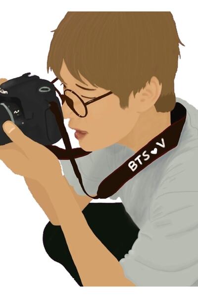 Universal Ταεχιούνγκ - Bts V Ξύλινη Διακοσμητική Αφίσα Τοίχου Κωδικός3495