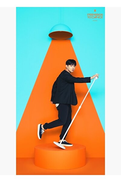Universal Bts Dance Pass |   Jungkook Table Wooden Poster Decorative Code1891