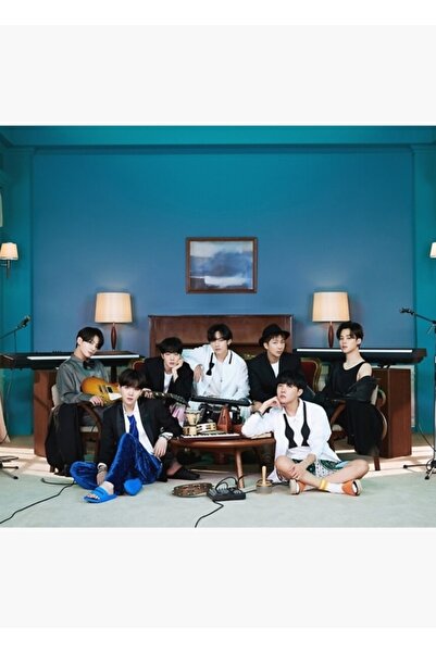 Universal Bts Be Ana Tablo Ξύλινη Διακοσμητική Αφίσα Κωδικός4834