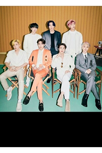 Universal Bts Butter Group Fotografie Teaser 2 Tablouri Poster din lemn Decor...