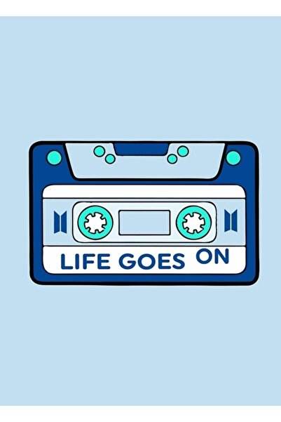 Universal Bts Life Ξύλινη Αφίσα Κασέτας, Διακοσμητική, Κωδικός 3919