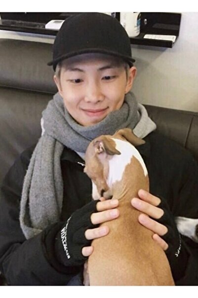 Universal Poster decorativ din lemn cu meme Bts Namjoon Rm Cod1455