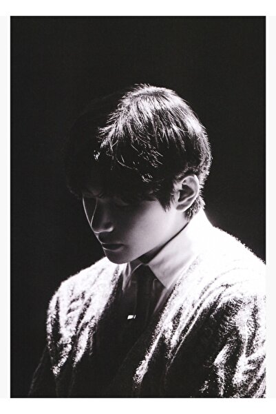 Universal BTS V (Ταεχιούνγκ) The Fact Φωτογραφικό Βιβλίο 2022 Ξύλινη Διακοσμη...