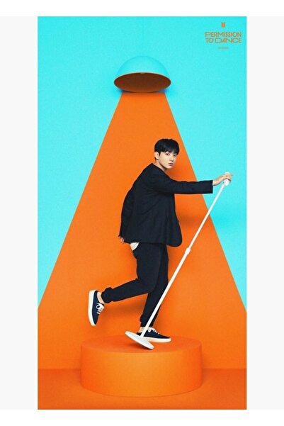 Universal Bts Ptd Jungkook Table Wooden Poster Decorative Code3418