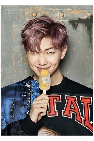 Universal Bts Rapmonster Nu mergi niciodată singur (dreapta) Tablou Poster di...