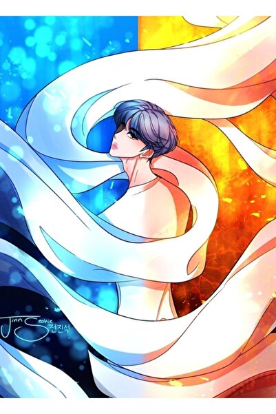 Universal Filtru - Poster decorativ din lemn Bts Tablo de la Jimin Kod2146