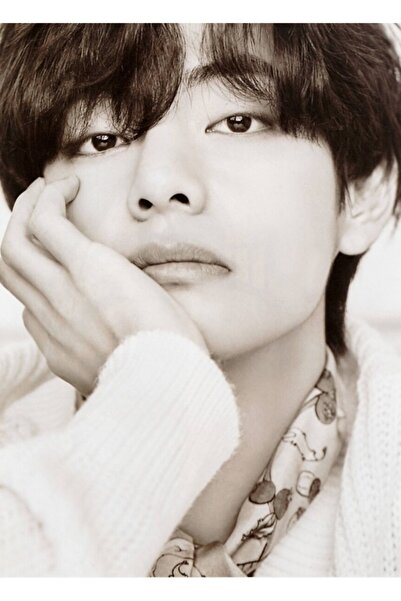 Universal Taehyung (BTS V) Poster decorativ din lemn Dicon Mag Tablo Cod1518