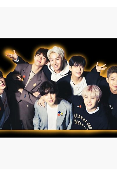 Universal Bts Dance Permit Slika Drveni Poster Dekorativni Kod4107